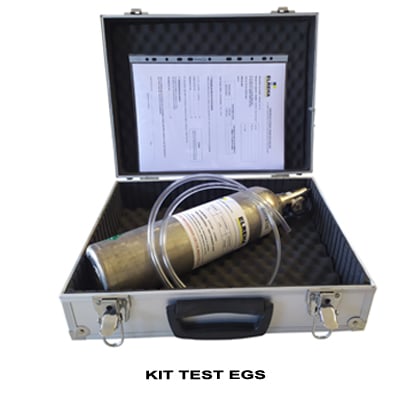 Kit test pour détecteurs de fluides frigorigènes, R1234yf, CO2