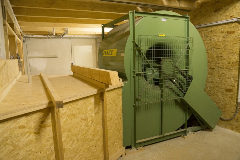 Séchage en grange par ventilation d’air (ventilateur hautes performances LASCO)